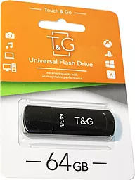 Флешка T&G Classic Series 64GB USB 2.0 (TG011-64GBBK) Black - фото Флешка T&G Classic Series 64GB USB 2.0 (TG011-64GBBK) Black