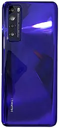 Задняя крышка корпуса Huawei Nova 7 со стеклом камеры Midsummer Purple - фото Задняя крышка корпуса Huawei Nova 7 со стеклом камеры Midsummer Purple