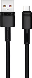 USB Кабель XO NB-Q166 Quick Charge 5a USB Type-C Cable Black