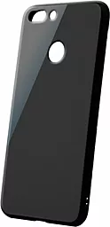 Чехол Intaleo Real Glass Huawei P Smart Black (1283126488177)