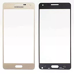 Корпусне скло дисплея Samsung Galaxy A5 A500F, A500FU, A500H, A500M 2015 Gold