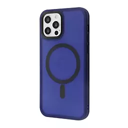Чехол Wave Matte Insane Case with MagSafe для Apple iPhone 12, iPhone 12 Pro Midnight Blue