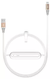 Кабель USB Hoco U22 U Bei Powerbank 2000mAh USB Type-C Cable White