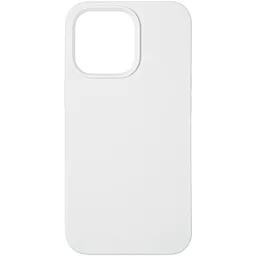 Чехол 1TOUCH Original Full Soft Case for iPhone 13 Pro White (Without logo)