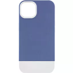 Чохол Epik TPU+PC Bichromatic для Apple iPhone 13 (6.1") Blue / White