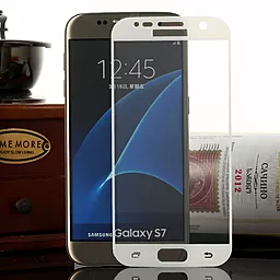 Защитное стекло 1TOUCH 3D Full Cover Samsung G930 Galaxy S7 White - миниатюра 4