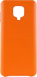 Чехол 1TOUCH AHIMSA PU Leather Xiaomi Redmi Note 9 Pro, Redmi Note 9 Pro Max, Redmi Note 9S Orange