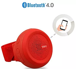 Колонки акустические Mifa F20 Wearable Bluetooth Speaker Red - миниатюра 3