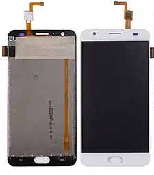 Дисплей Oukitel K6000, K6000 Plus с тачскрином, White - фото Дисплей Oukitel K6000, K6000 Plus с тачскрином, White