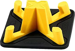 Держатель Remax Pyramid C25 Black/Yellow(RM-C25) - фото Держатель Remax Pyramid C25 Black/Yellow(RM-C25)