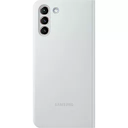 Чехол Samsung Smart LED View Cover G996 Galaxy S21 Plus Light Gray (EF-NG996PJEGRU) - миниатюра 2