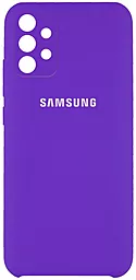 Чехол Epik Silicone Cover Full Camera (AAA) Samsung A325 Galaxy A32 Violet