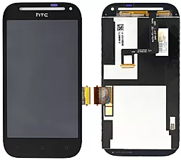 Дисплей HTC Desire SV (T326e) с тачскрином, Black - фото Дисплей HTC Desire SV (T326e) с тачскрином, Black