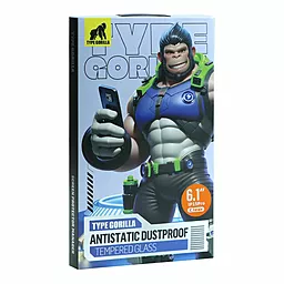 Защитное стекло Type Gorilla Full HD для Apple iPhone 15 Pro Clear - фото Защитное стекло Type Gorilla Full HD для Apple iPhone 15 Pro Clear