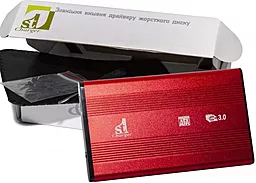 Карман для HDD 1StCharger SATA HDD/SSD 2.5" USB 3.0 (HDE1STU2530BR) Red