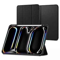 Чехол для планшета Spigen Urban Fit для Apple iPad Pro 11'' (2024) Black (ACS07020) - фото Чехол для планшета Spigen Urban Fit для Apple iPad Pro 11'' (2024) Black (ACS07020)