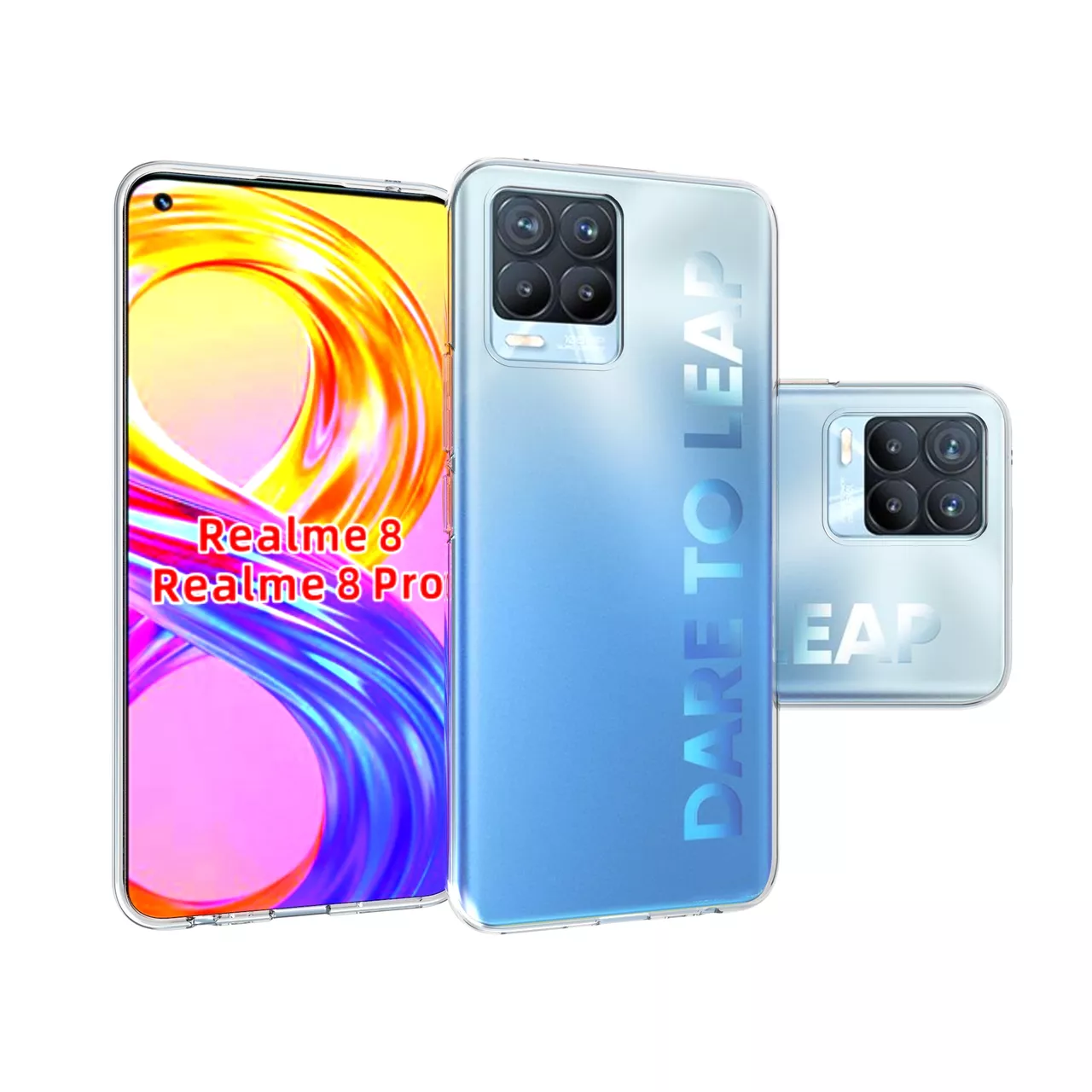 Чохол BeCover для Realme 8, Realme 8 Pro Transparancy  (706936) - фото 3