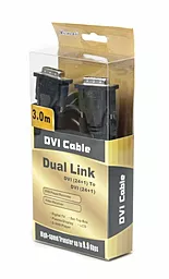 Видеокабель Viewcon DVI > DVI (24+1конт.) 3м, блістер (VD 106-3м.) - миниатюра 3