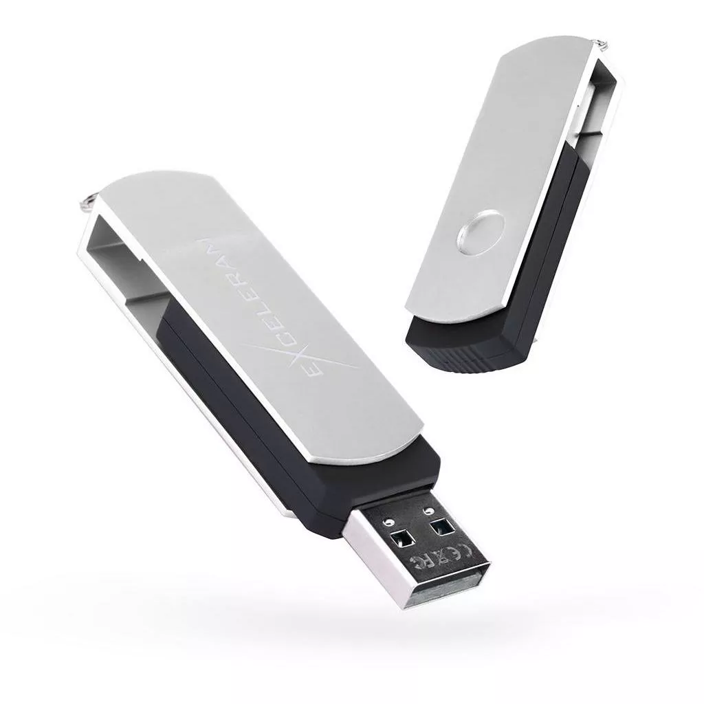 Флешка Exceleram 32GB P2 Series USB 2.0 (EXP2U2SIB32) Silver - фото 6