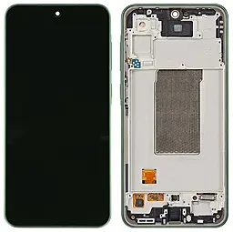 Дисплей Samsung Galaxy A36 A366 с тачскрином и рамкой, оригинал, Lime - фото Дисплей Samsung Galaxy A36 A366 с тачскрином и рамкой, оригинал, Lime