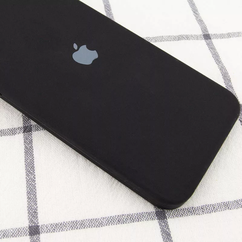 Чехол Silicone Case Full Camera Square для Apple iPhone 11 Pro Black - фото 3