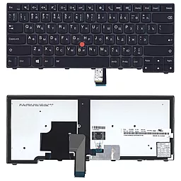 Клавіатура для ноутбуку Lenovo ThinkPad Edge T440 T440P T440S з вказівником Point Stick чорна