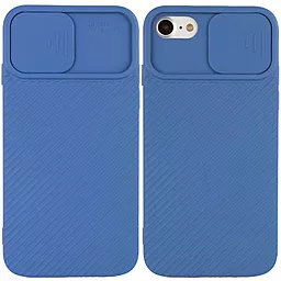 Чехол Epik Camshield Square Apple iPhone 7, iPhone 8, iPhone SE 2020 Blue