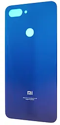 Задня кришка корпусу Xiaomi Mi 8 Lite Aurora Blue - фото Задня кришка корпусу Xiaomi Mi 8 Lite Aurora Blue