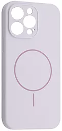 {"ru": "Чехол", "uk": "Чохол"} Silicone Case Full Camera Fine Ring MagSafe для Apple iPhone 14 Pro Max  Glycine