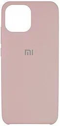 Чехол Epik Silicone Cover (AAA) Xiaomi Mi 11 Pink Sand