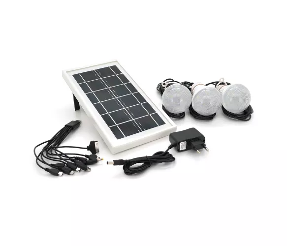 Фонарик аккумуляторный Silver Toss ST-1908BT+Solar - фото 2