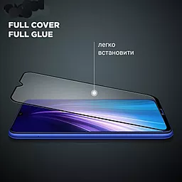 Защитное стекло MAKE Full Cover Full Glue для Samsung M32 Black (MGFSM32) - миниатюра 3