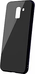 Чехол Intaleo Real Glass Samsung A600 Galaxy A6 2018 Black (1283126488344)