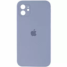 Чохол Silicone Case Full Camera для Apple IPhone 12  Sierra Blue