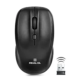 Компьютерная мышка REAL-EL RM-310 Black