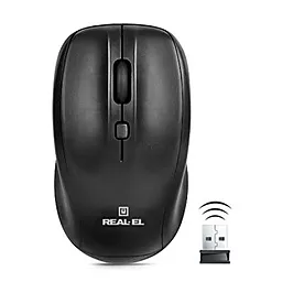 Компьютерная мышка REAL-EL RM-310 Black - фото Компьютерная мышка REAL-EL RM-310 Black