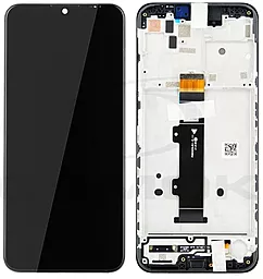Дисплей Motorola Moto G30 (XT2129-1, XT2129-2) с тачскрином и рамкой, Black - фото Дисплей Motorola Moto G30 (XT2129-1, XT2129-2) с тачскрином и рамкой, Black
