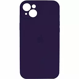 Чохол Silicone Case Full Camera для Apple iPhone 14 Berry Purple