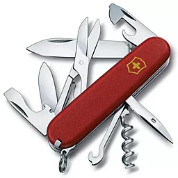 Мультитул Victorinox Climber Mat (1.3703_M0008p) Красный матовый лак желтый логотип