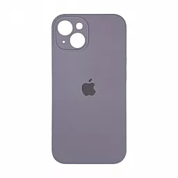 Чохол Silicone Case Full Camera для Apple iPhone 15 Plus lavander grey