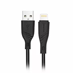 USB Кабель Maxxter Lightning 2.4А Black (UB-L-USB-02-2m)