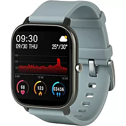Смарт-годинник Globex Smart Watch Me Gray - фото Смарт-годинник Globex Smart Watch Me Gray