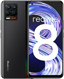 Смартфон Realme 8 6/128GB NFC Cyber Black - фото Смартфон Realme 8 6/128GB NFC Cyber Black