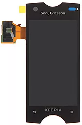 Дисплей Sony Xperia Ericsson Ray ST18i с тачскрином, оригинал, Black - фото Дисплей Sony Xperia Ericsson Ray ST18i с тачскрином, оригинал, Black