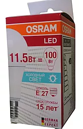 Светодиодная лампа Osram LED Star Classic A60 11.5W(100)/865 220-240В FR E27 (4052899971585) - миниатюра 2