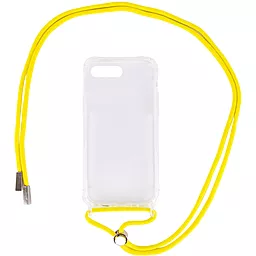 Чехол Epik Crossbody Transparent Apple iPhone 7 Plus, iPhone 8 Plus Yellow