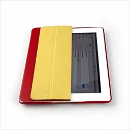Чехол для планшета JisonCase Executive Smart Cover for iPad 4/3/2 Red (JS-IPD-06H30) - миниатюра 4