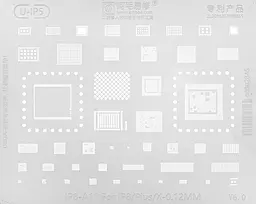 BGA трафарет Amaoe Apple iPhone X 0.12mm V6.0 - фото BGA трафарет Amaoe Apple iPhone X 0.12mm V6.0