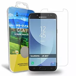 Захисне скло MAKE Full Cover Samsung J530 Galaxy J5 Clear (MGSJ530)