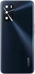 Задня кришка корпусу Oppo A16 / A16s / A54s зі склом камери Original Crystal Black - фото Задня кришка корпусу Oppo A16 / A16s / A54s зі склом камери Original Crystal Black